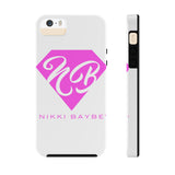 Nikki BayBe Pink Logo Case Mate Tough Phone Cases - StereoTypeTees