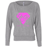 Nikki BayBe'  Long Sleeve Off Shoulder Tee - StereoTypeTees