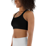 Thee Arsonist rear logo Sports bra - StereoTypeTees