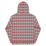 Confessions Monogram Hoodie (Red/Grey)