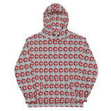 Confessions Monogram Hoodie (Red/Grey)