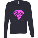 Nikki BayBe'  Long Sleeve Off Shoulder Tee - StereoTypeTees