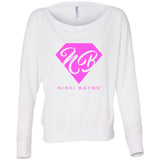 Nikki BayBe'  Long Sleeve Off Shoulder Tee - StereoTypeTees