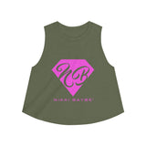 Nikki BayBe Women's Athletic Crop top - StereoTypeTees
