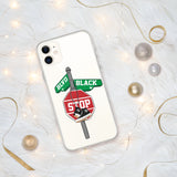 Dj Blvd Black Clear Case for iPhone®