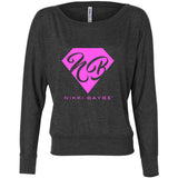 Nikki BayBe'  Long Sleeve Off Shoulder Tee - StereoTypeTees