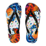 Graffiti Bridge Beach Sandals - StereoTypeTees