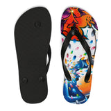 Graffiti Bridge Beach Sandals - StereoTypeTees