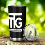 Black TTG Tumbler - StereoTypeTees