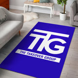 Blue TTG Rug - StereoTypeTees