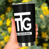 Black TTG Tumbler - StereoTypeTees