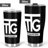 Black TTG Tumbler - StereoTypeTees