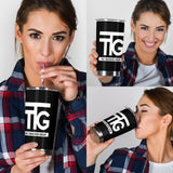 Black TTG Tumbler - StereoTypeTees