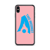Pink Arsonist Logo iPhone Case