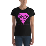 Nikki BayBe  short sleeve t-shirt Pink Logo - StereoTypeTees
