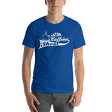 A.M. Caffeine (White) Logo - StereoTypeTees