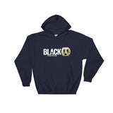 BLKPWR Hoodie (White Print) - StereoTypeTees