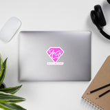 Nikki BayBe Pink Logo Stickers - StereoTypeTees