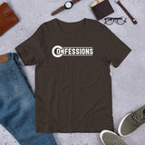 Confessions White Logo T