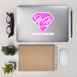 Nikki BayBe Pink Logo Stickers - StereoTypeTees