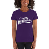A.M. Caffeine Ladies Tee - StereoTypeTees