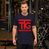 The Takeover Group Red Logo Short-Sleeve Unisex T-Shirt - StereoTypeTees