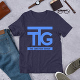 The Takeover Group Blue Logo Unisex T-Shirt - StereoTypeTees