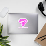 Nikki BayBe Pink Logo Stickers - StereoTypeTees