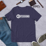 Confessions White Logo T