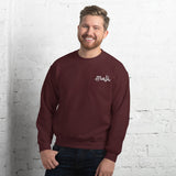 Maji Embroidery Unisex Sweatshirt