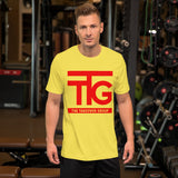 The Takeover Group Red Logo Short-Sleeve Unisex T-Shirt - StereoTypeTees
