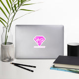 Nikki BayBe Pink Logo Stickers - StereoTypeTees