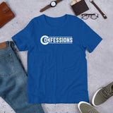 Confessions White Logo T