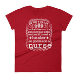 God Created A Nurse - StereoTypeTees