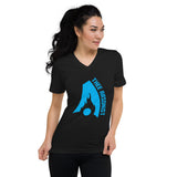 Thee Arsonist Logo Womens V Neck Tee - StereoTypeTees
